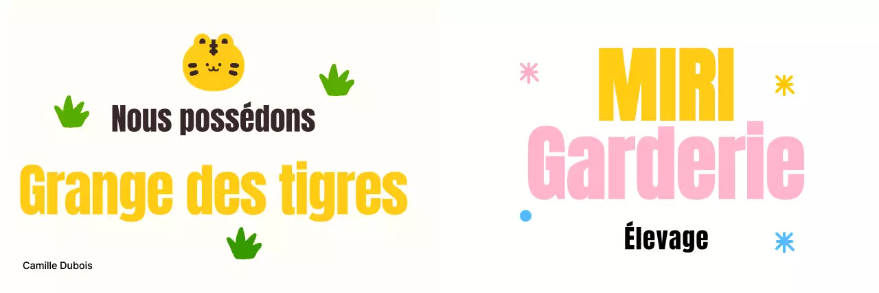 Conception d'un concept de chambre d'enfant confortable avec des illustrations d'animaux