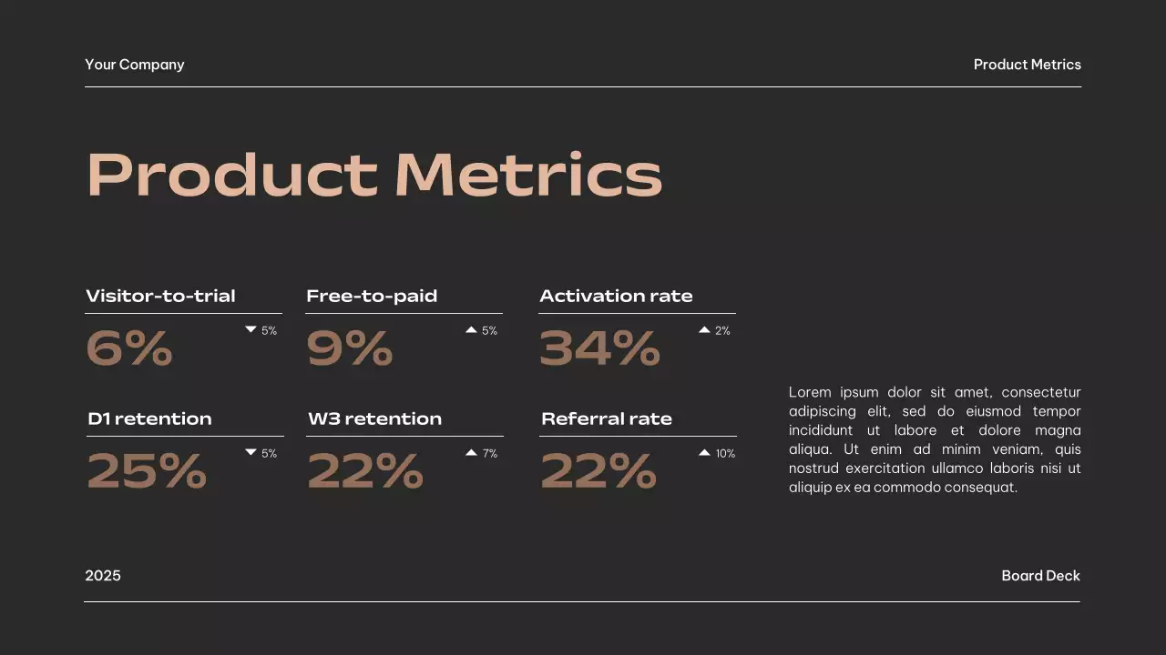 Black Modern Business Document Presentation