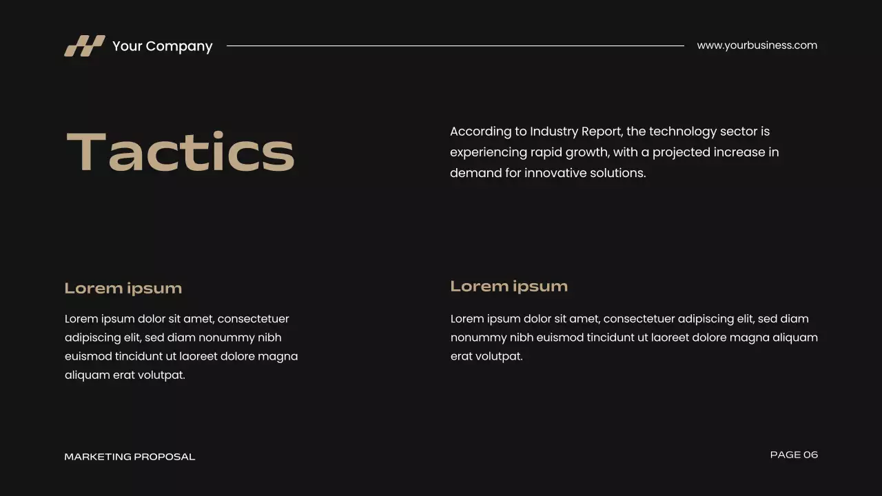 Beige Modern Marketing Proposal Presentation