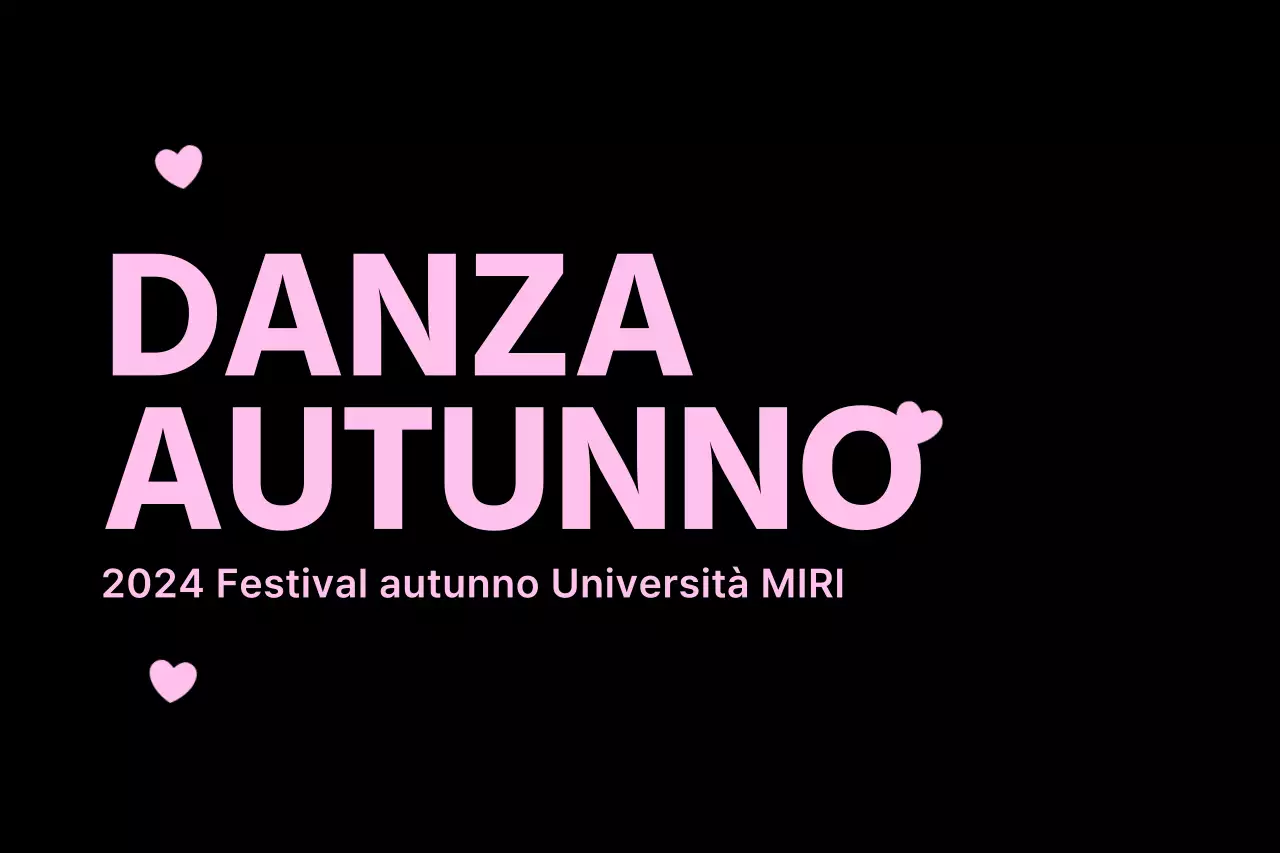 Concept design per il festival con combinazione di colori nero e pastello.