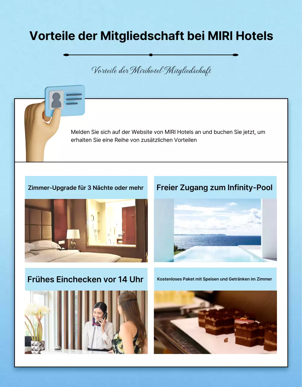 Kitschige Hotelangebote für den Sommer in Orange und Blau