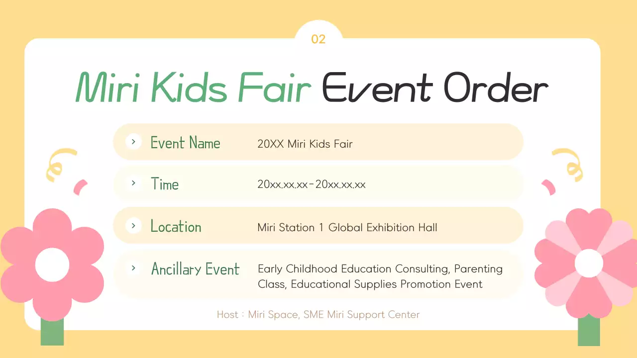 Blue Playful Kids Event Promotion Presentation