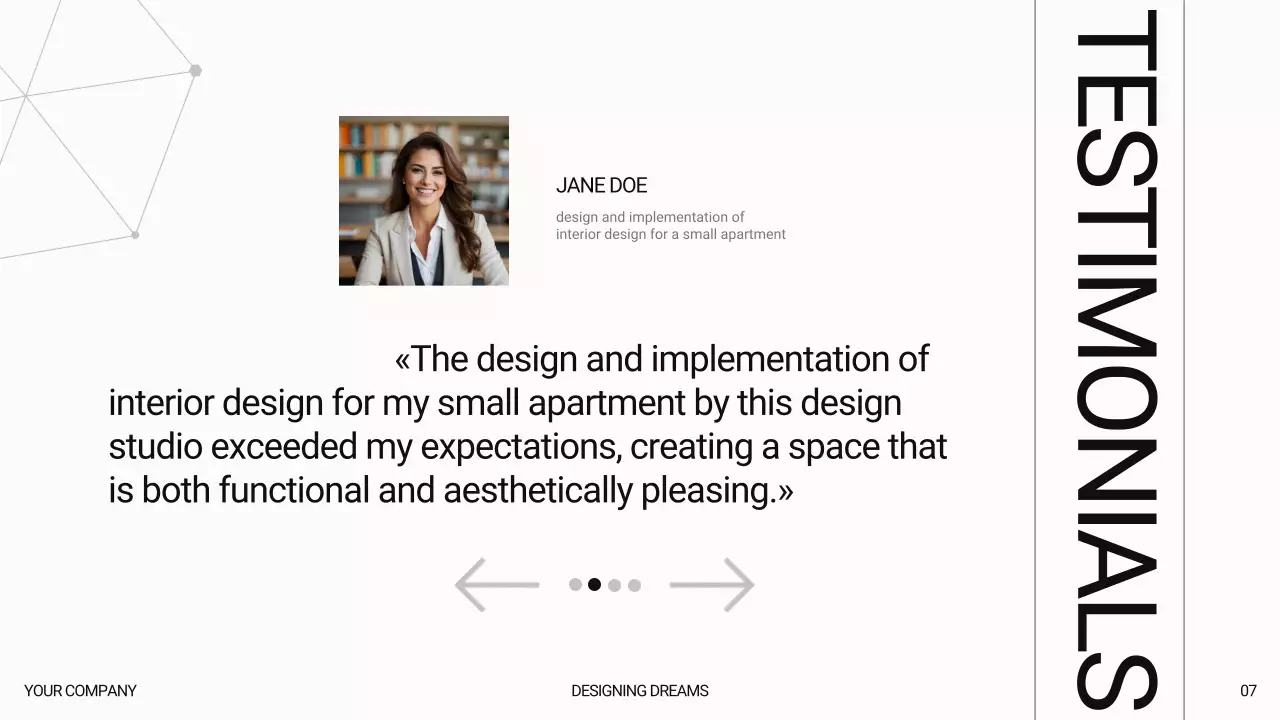 Beige Minimalist Interior Presentation