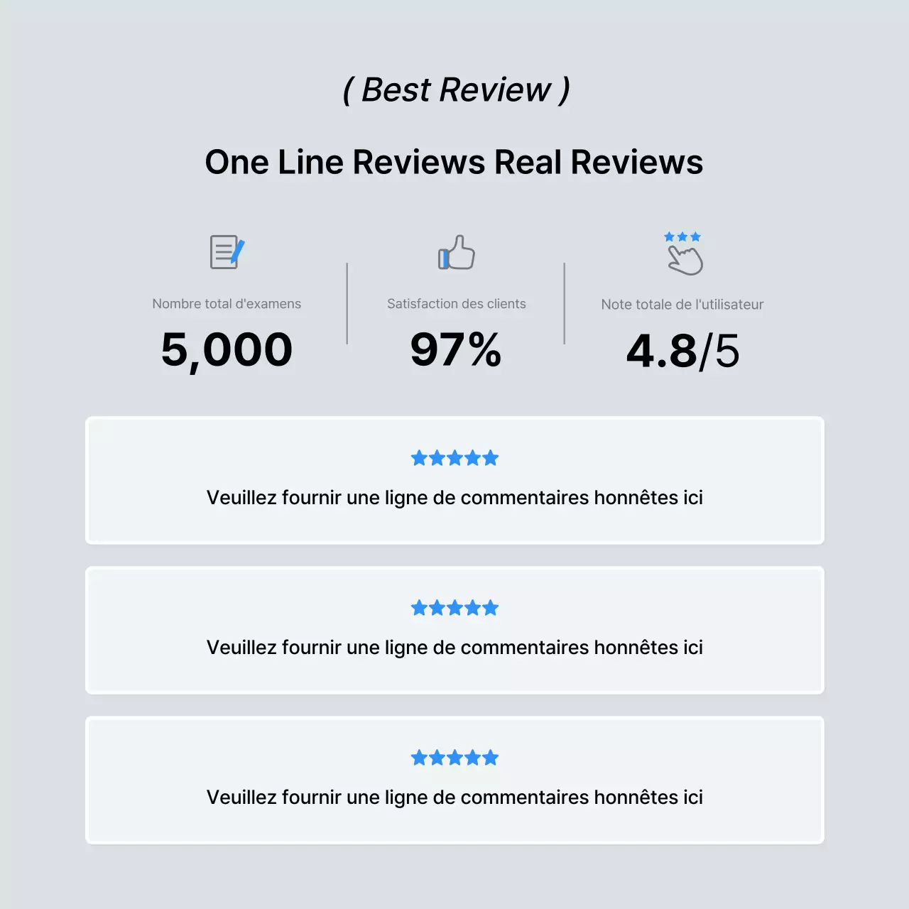 Promouvoir les revues de mode en bleu et gris