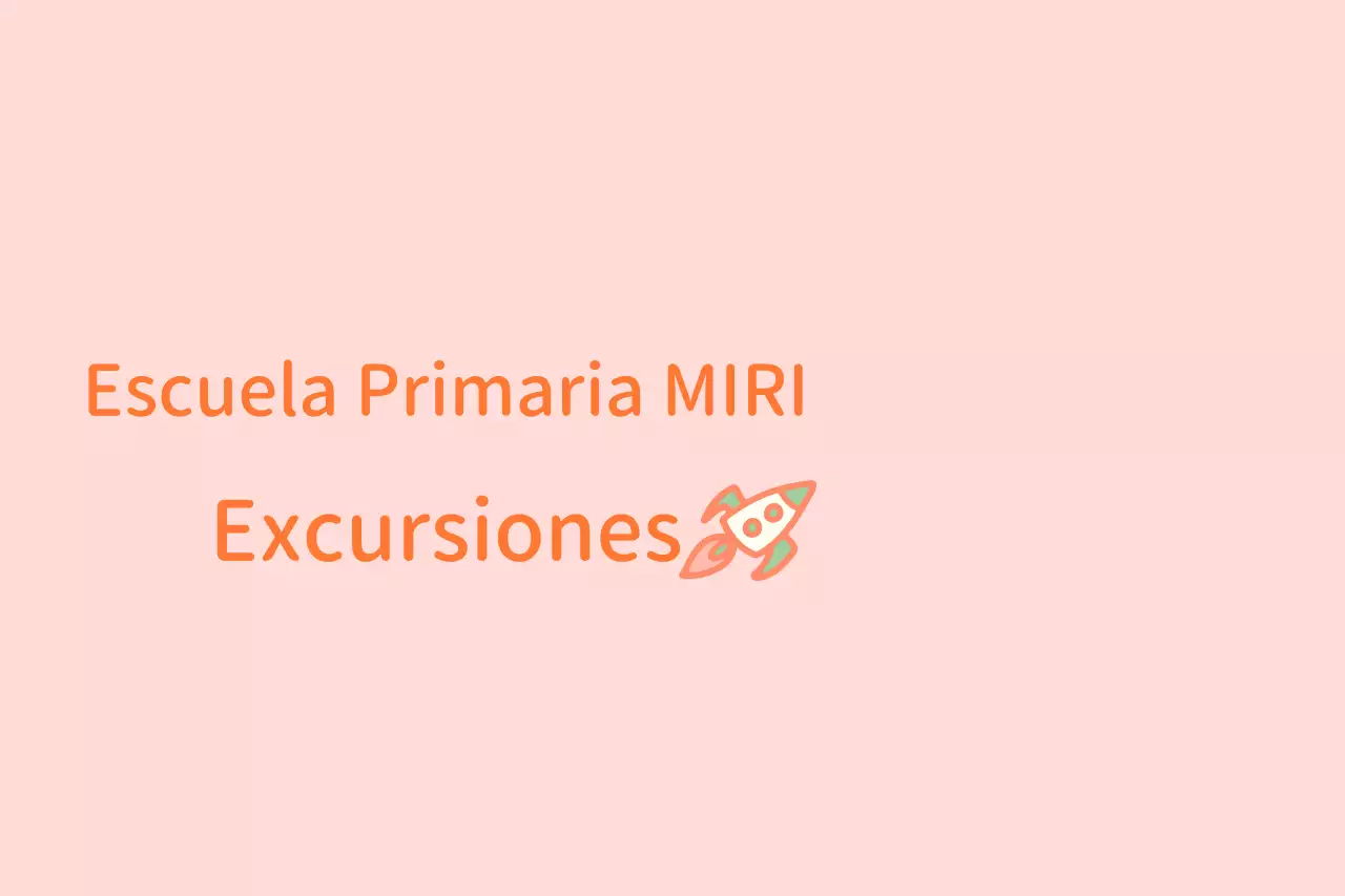 Anuncios rosas y blancos para grupos de excursión de escuela primaria