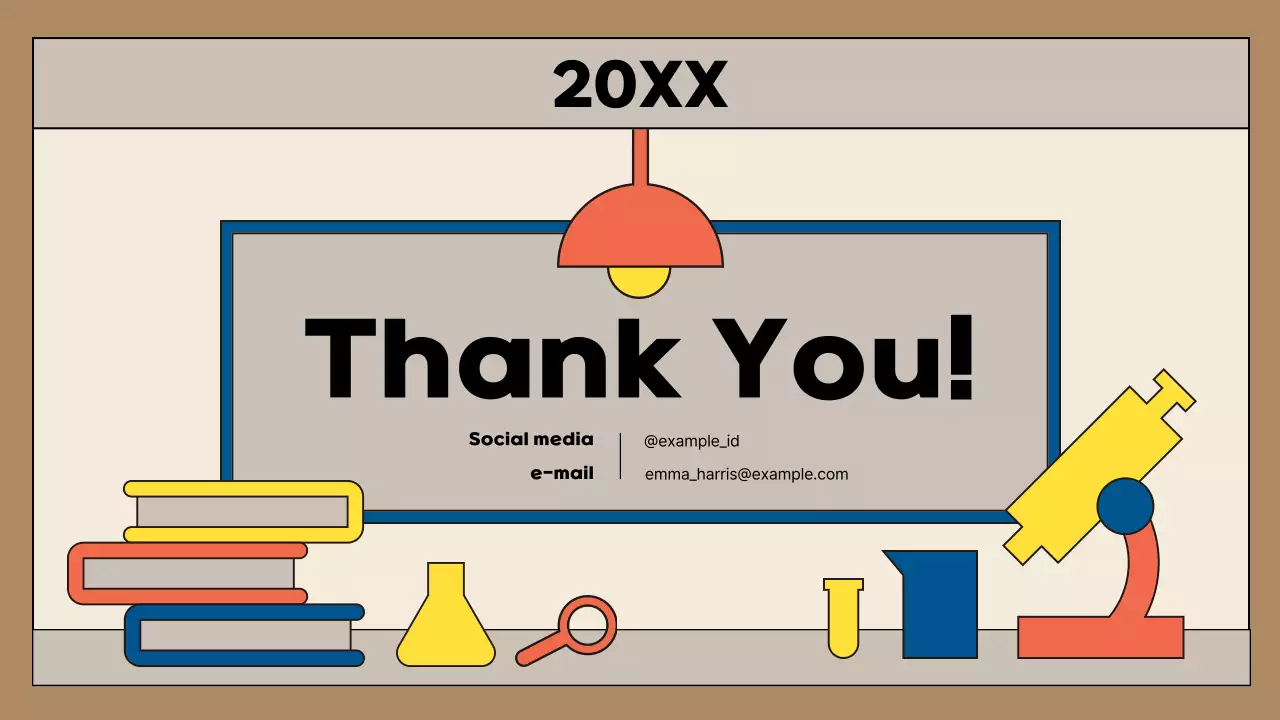 Beige Minimal Science Presentation