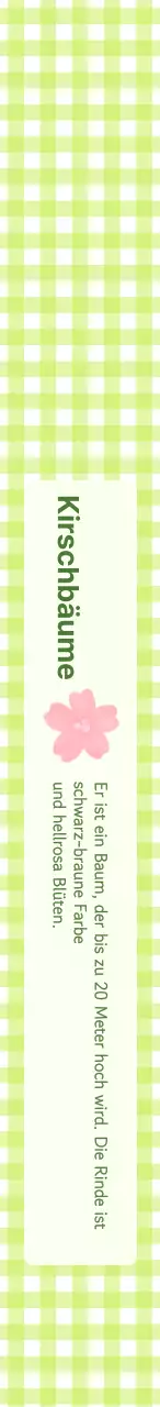 Grün und kariert Arbor Day Konzept Baum Namensschilder