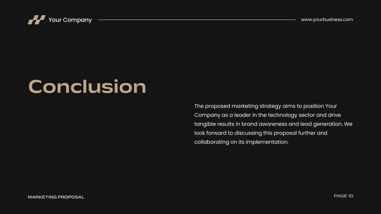Beige Modern Marketing Proposal Presentation