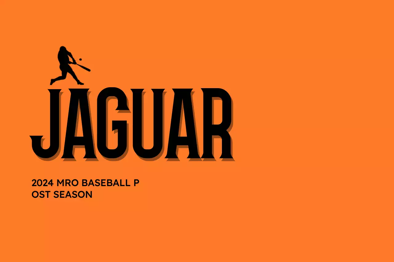 A bold, sports-inspired design with a baseball team name