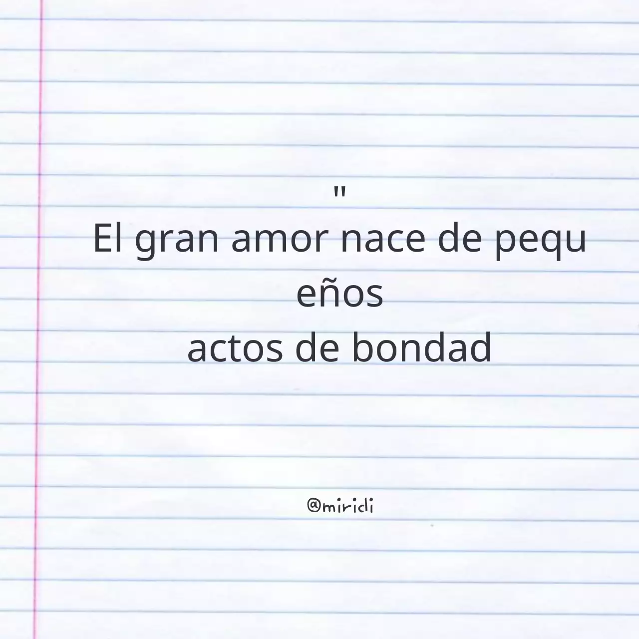 Sencillo poste sentimental en azul y negro