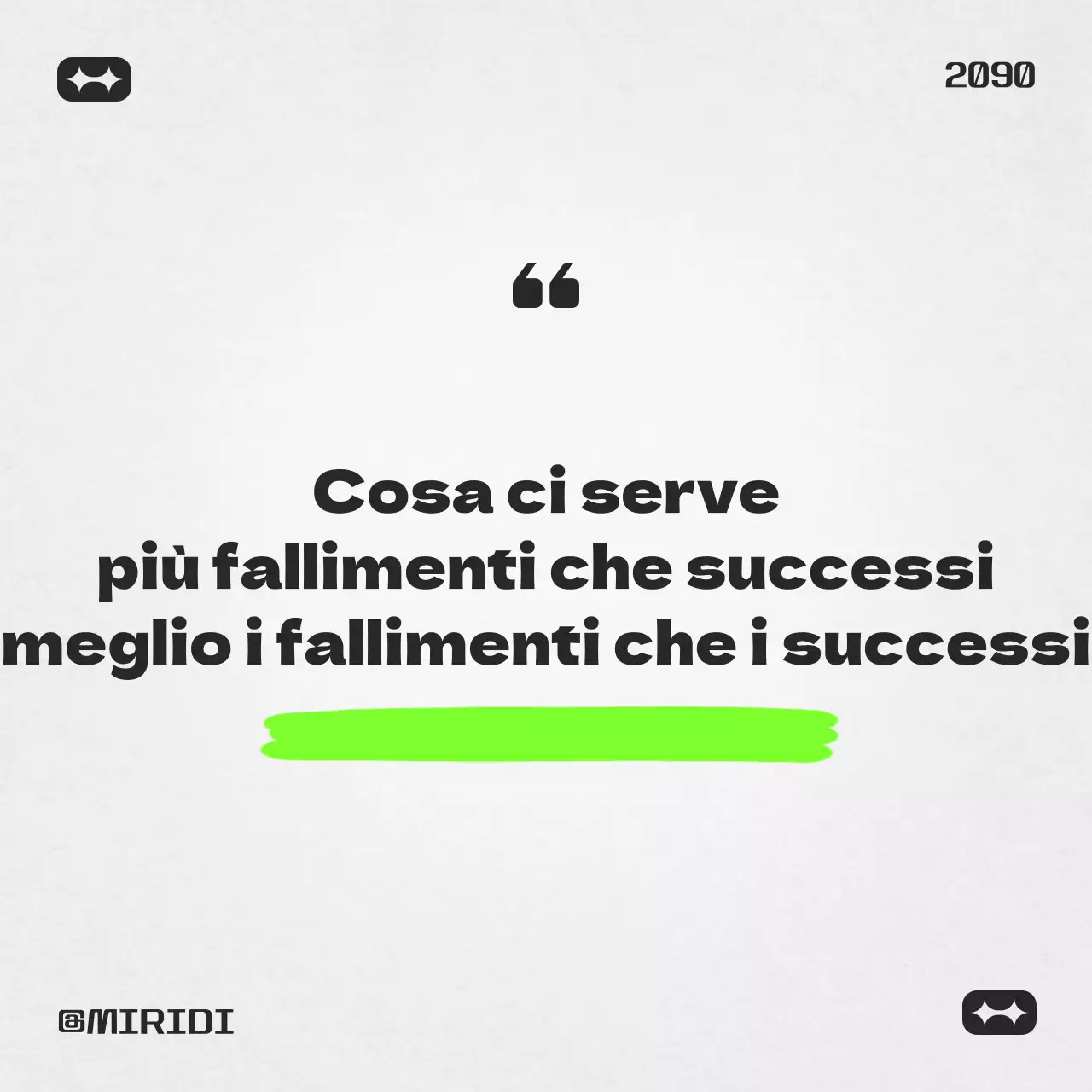 Semplice successo Cheers in menta e nero post