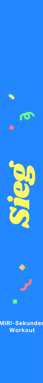 Athleten mit bunten Sprüchen zum Anfeuern