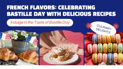 Blue Traditional French Recipes Guide YouTube Thumbnail