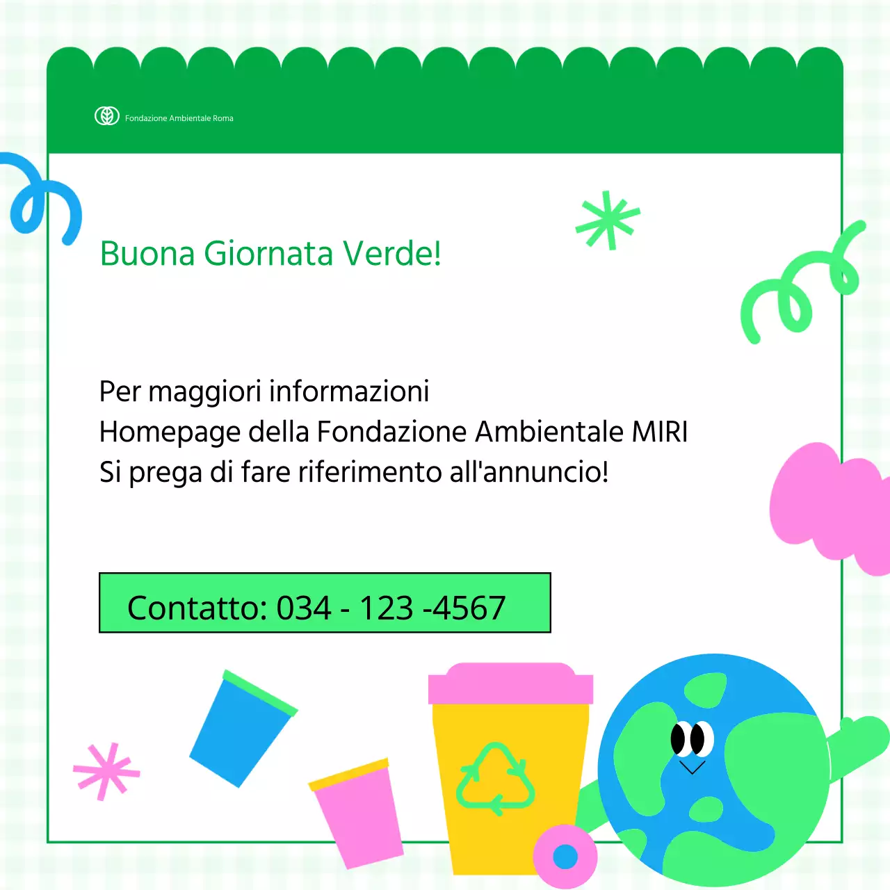 Promuovere il reclutamento di studenti universitari volontari rosa e verdi per l'ambiente