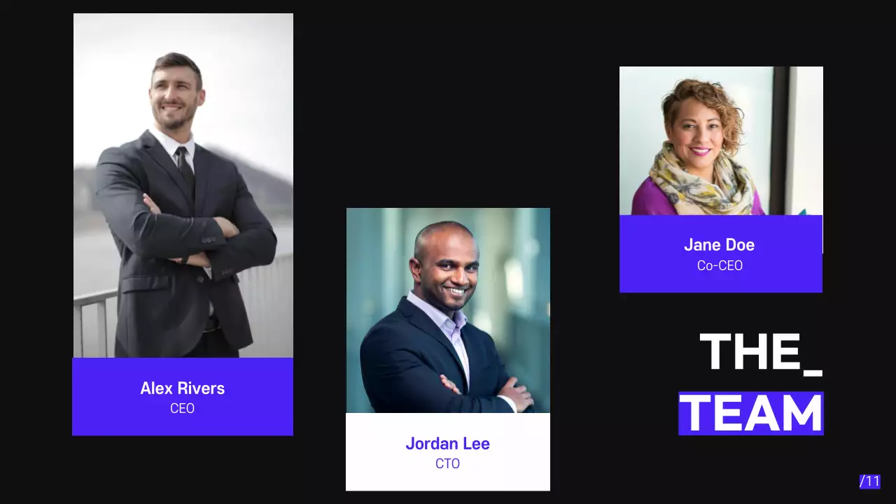 Black Modern Smart Solutions Pitch Presentation