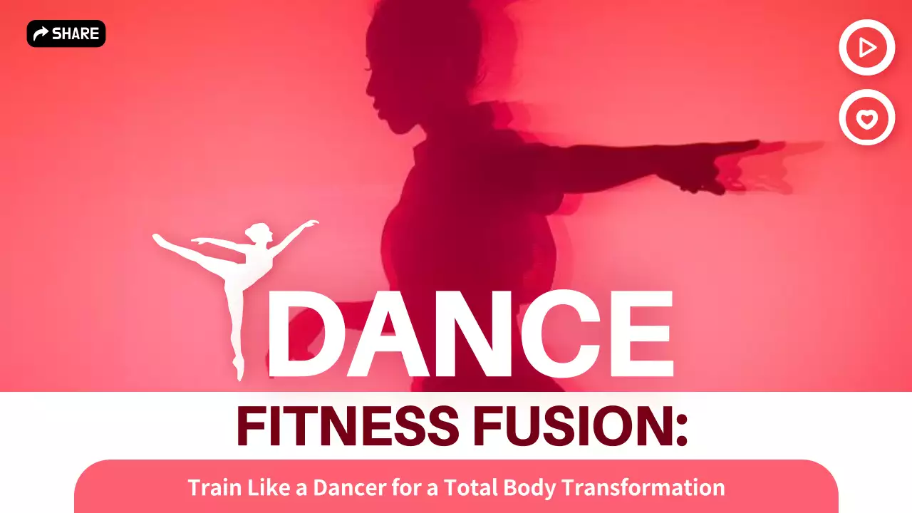 Red Modern Dance Promotion YouTube Thumbnail