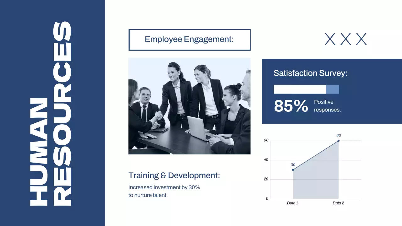 Blue Professional Business Report Presentation