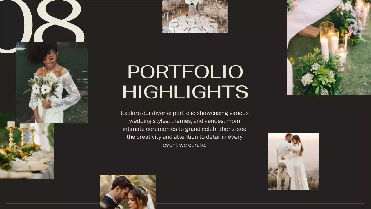 Beige Elegant Wedding Promotion Presentation