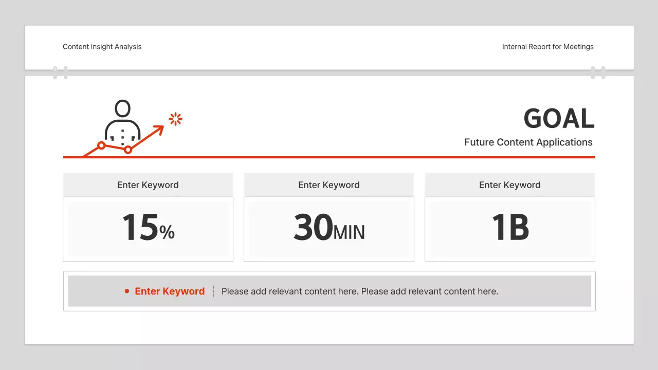 Laporan analisis konten merah dan putih yang sederhana