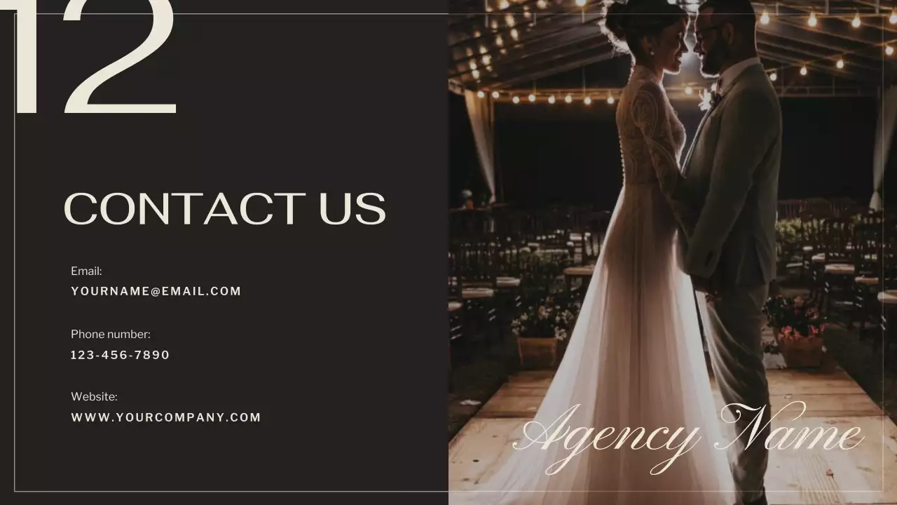 Beige Elegant Wedding Promotion Presentation