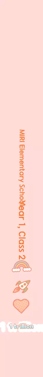 Pink and white elementary school field trip group announcements