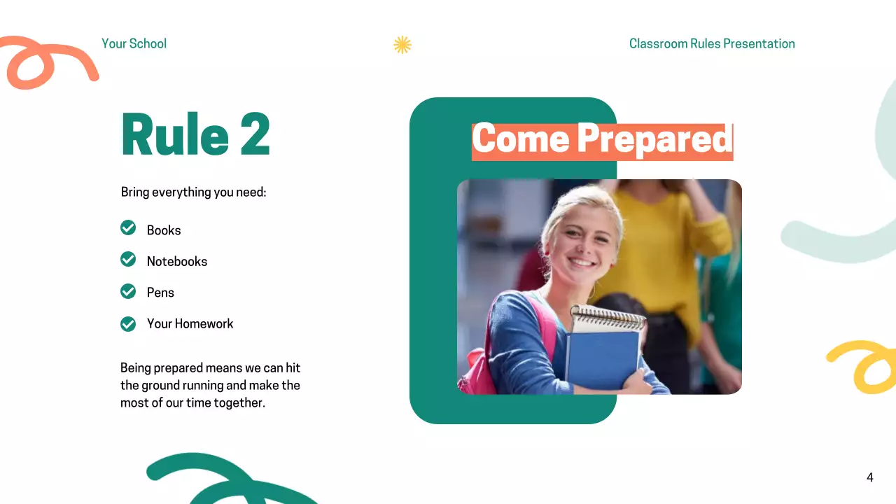 Green Simple Classroom Guide Presentation