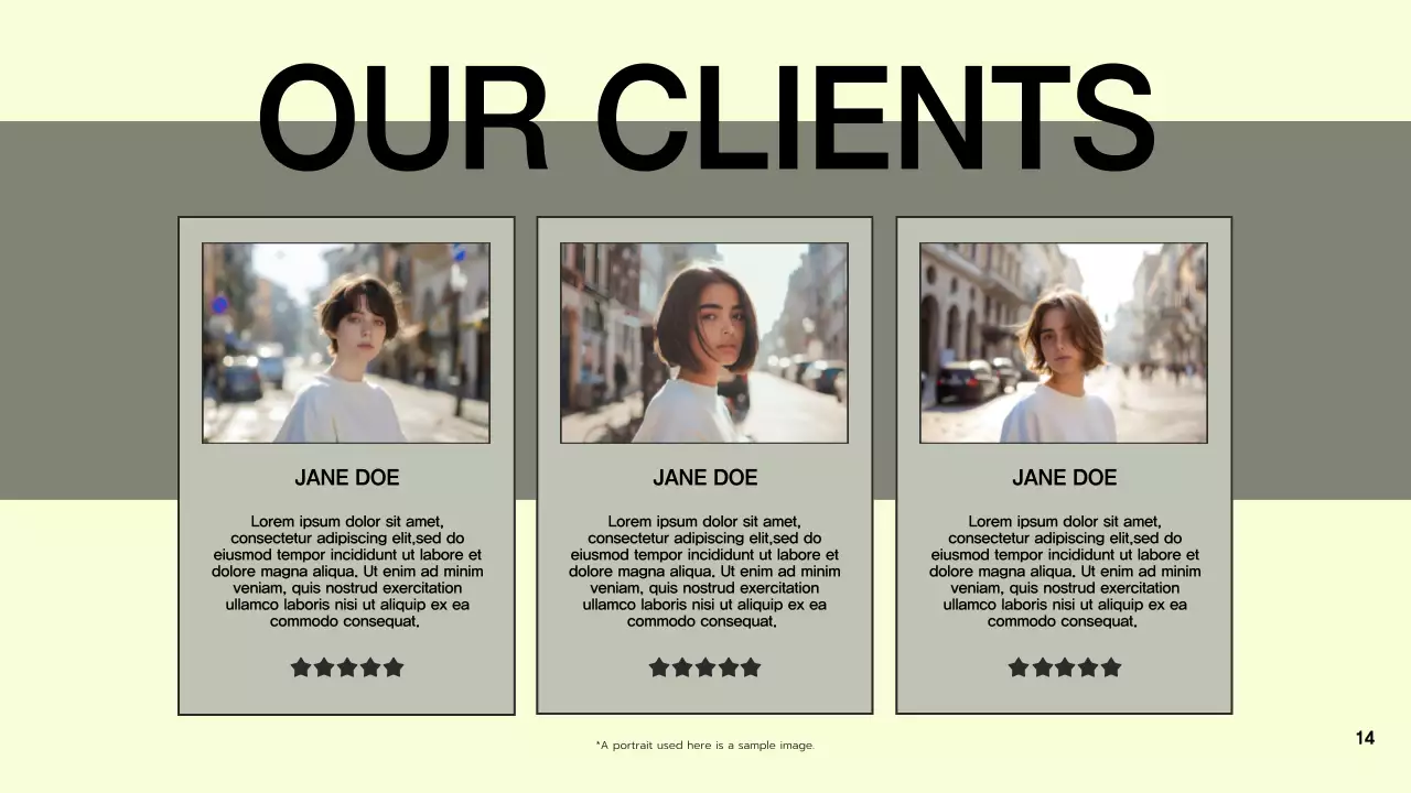 Beige Modern Fashion Proposal Presentation