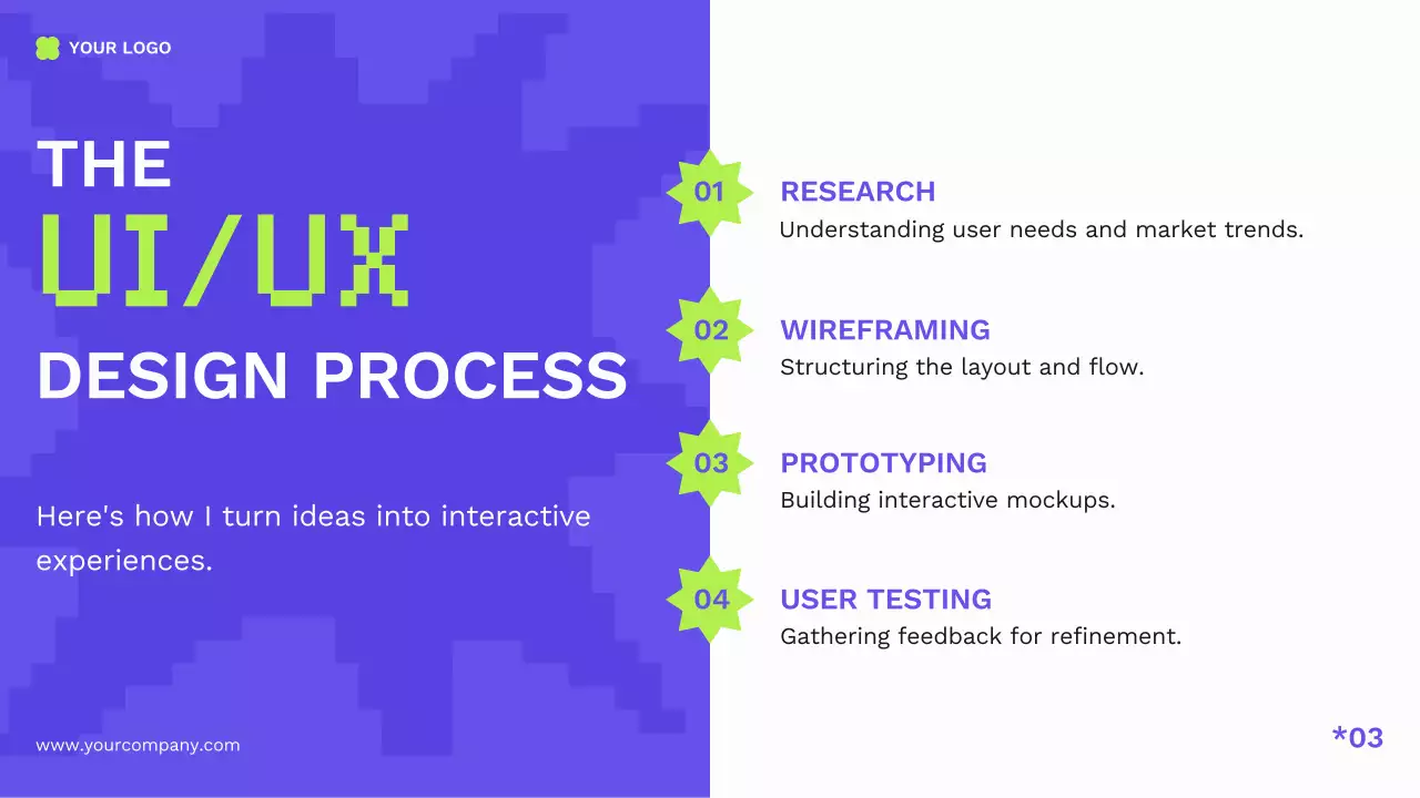 Green Retro Ui Portfolio Presentation