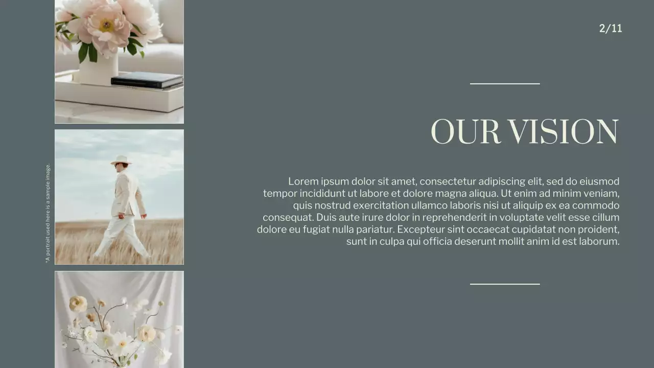 Grey Minimal Business Presentation