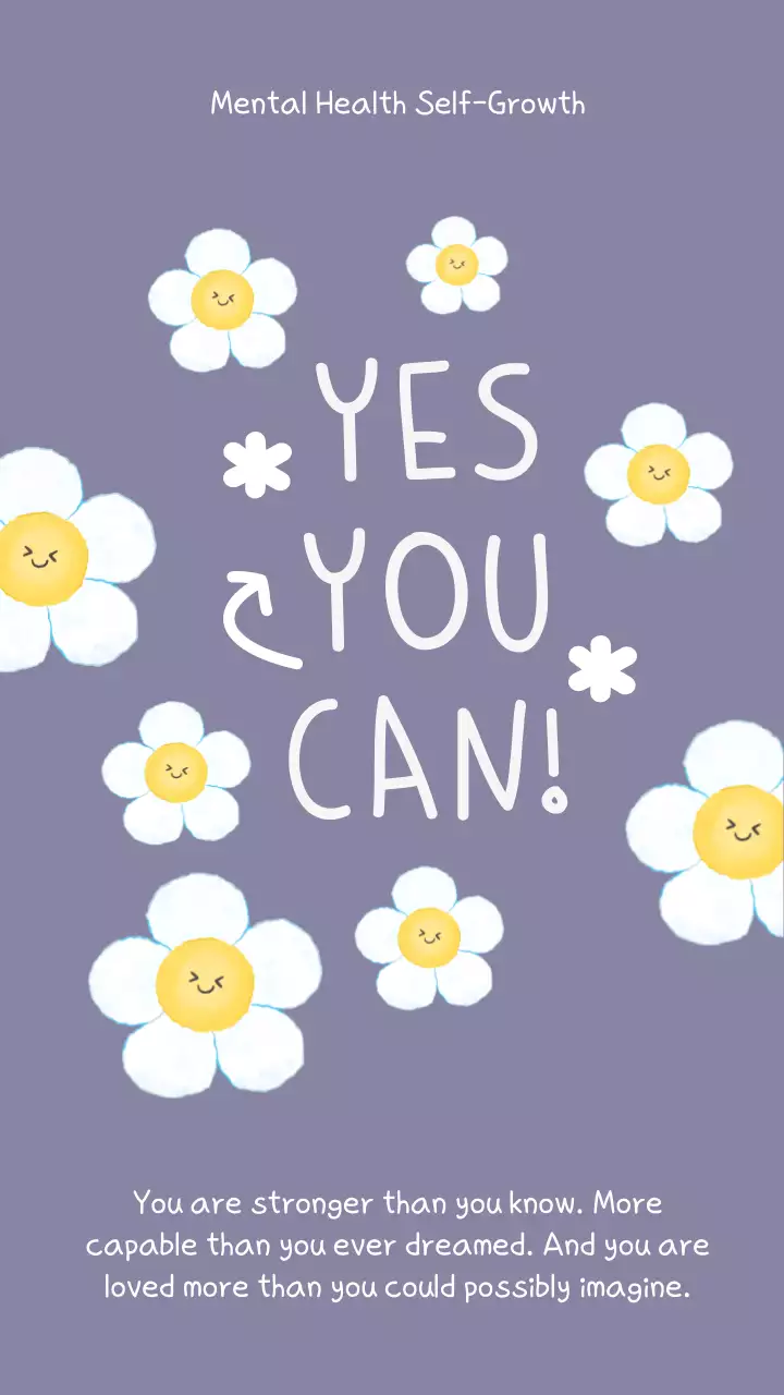 Purple Aesthetic Motivation Poster Instagram Post