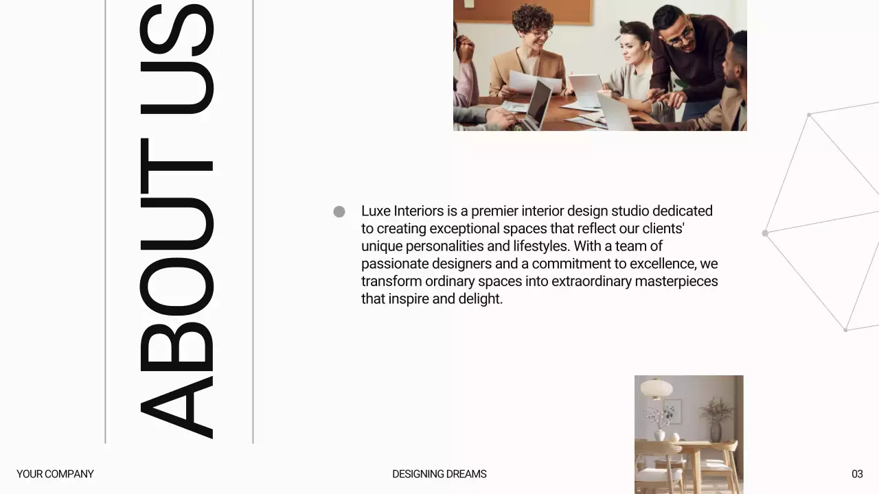 Beige Minimalist Interior Presentation