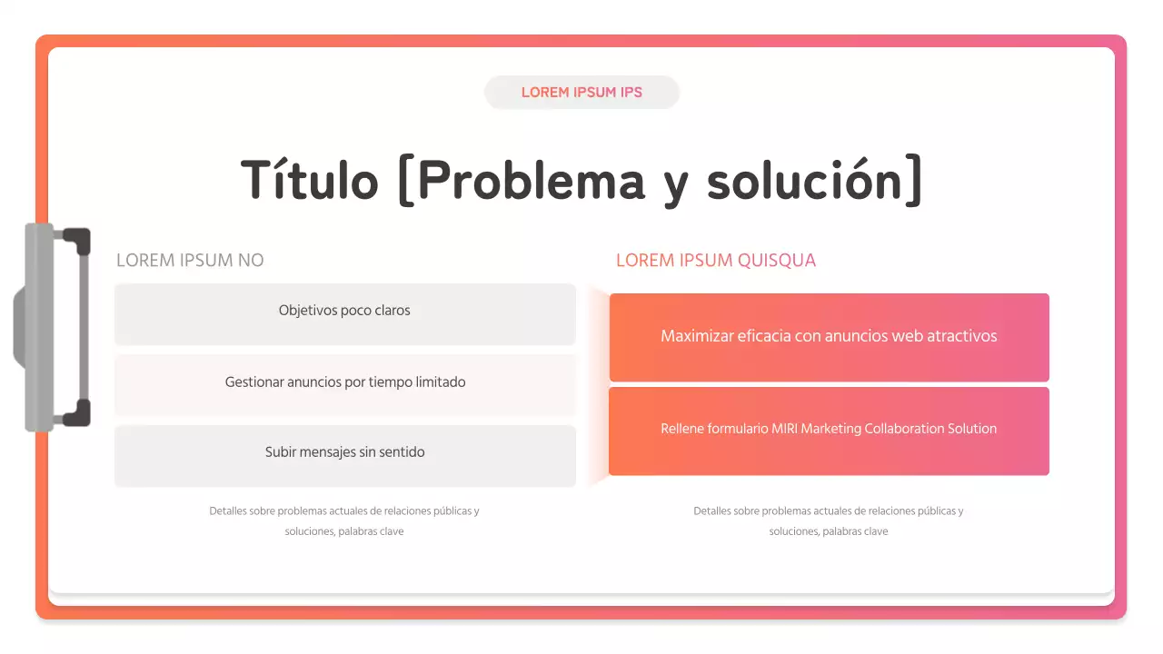 Cómo crear un sencillo estudio de marketing de marca rosa y naranja