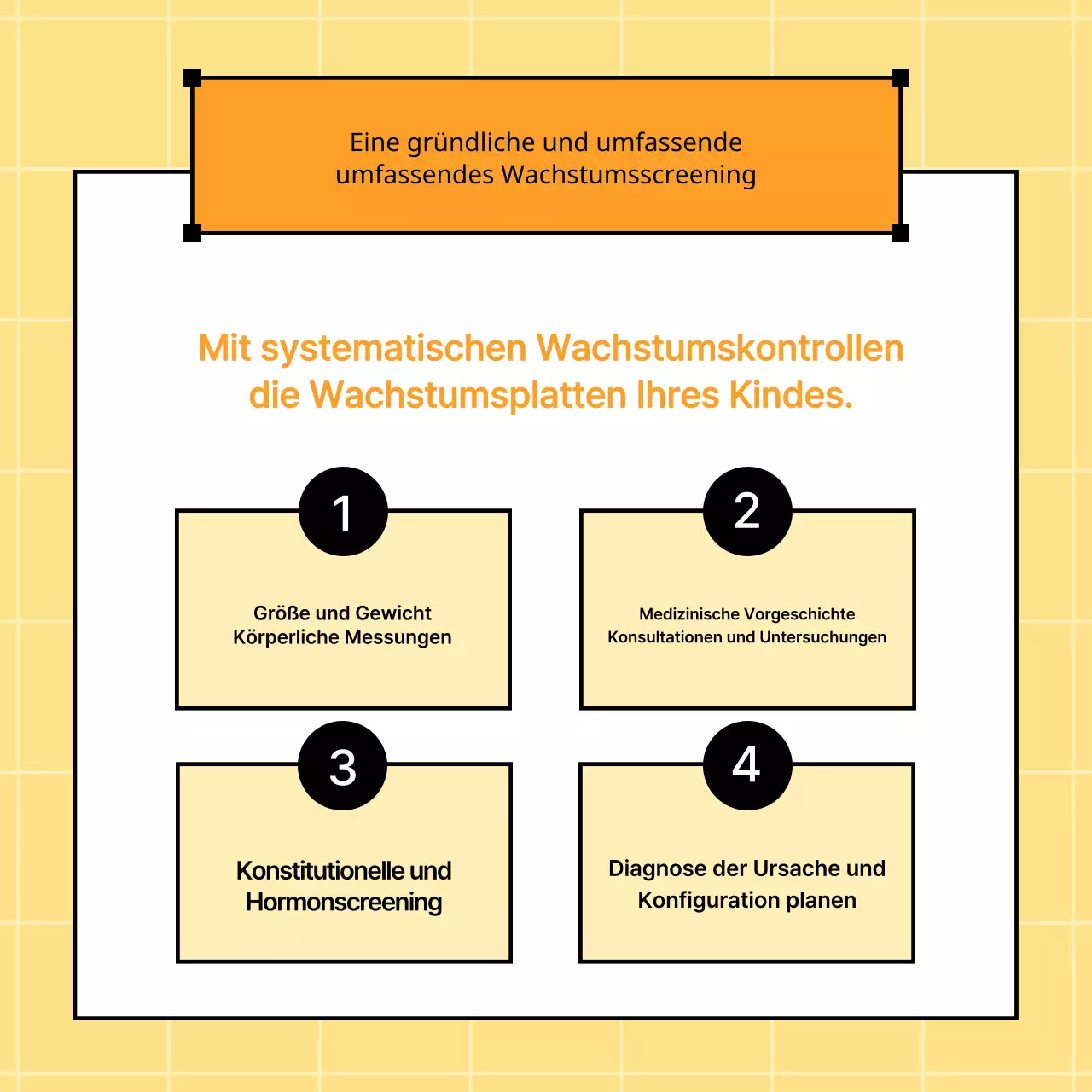 Förderung der Yellow's lovely child growth clinic