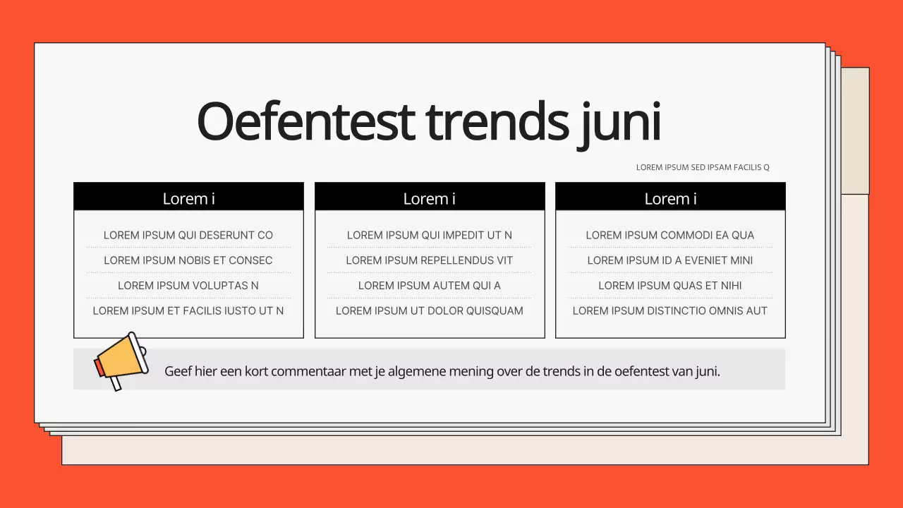 Eenvoudige oefentoetsen in blauw en rood Engels lesmateriaal