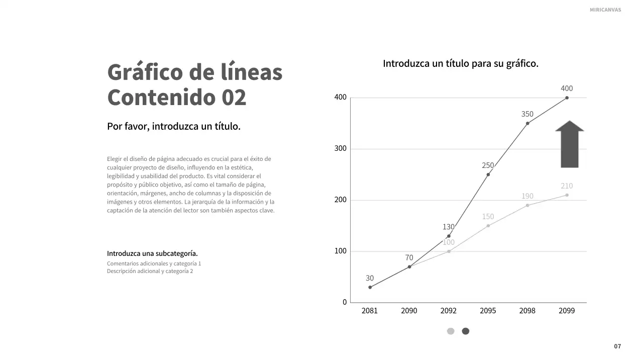 Informes imprimibles modernos en blanco y negro