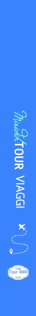 Concetto di guida turistica in beige e blu