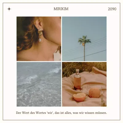 Modernes sentimentales Briefpapier in Elfenbein und Hellblau Summer Sea post