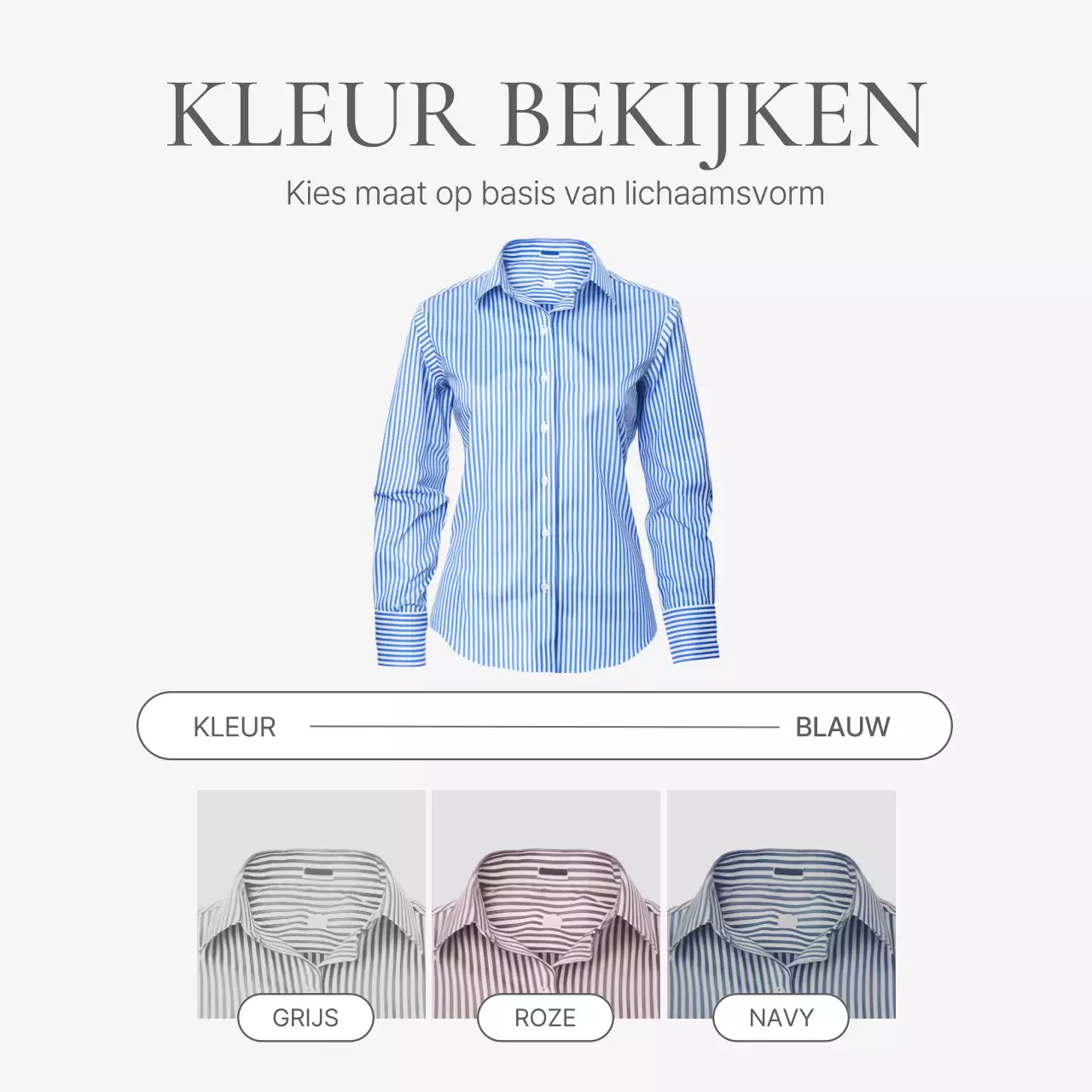 Productdetailbeschrijvingen of advertenties voor een modewinkelcentrum, versierd met een eenvoudige stijl van witte en grijze emoji's.