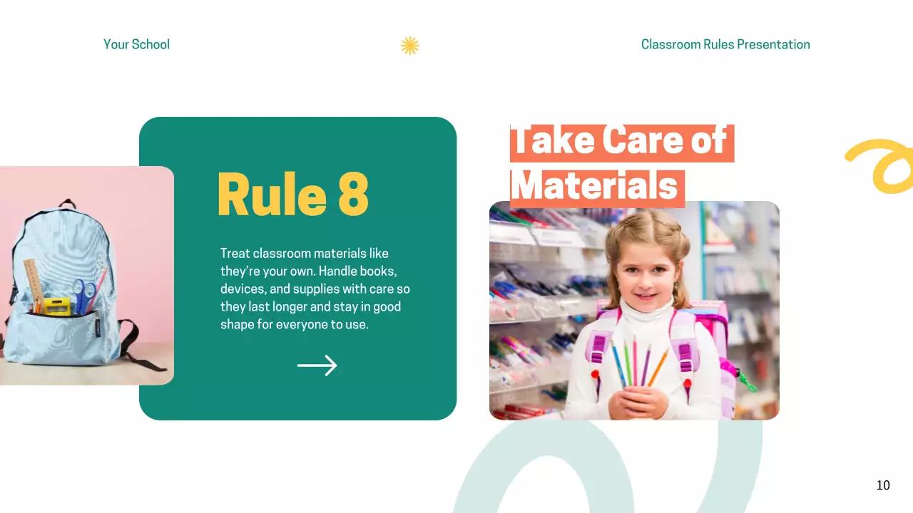 Green Simple Classroom Guide Presentation