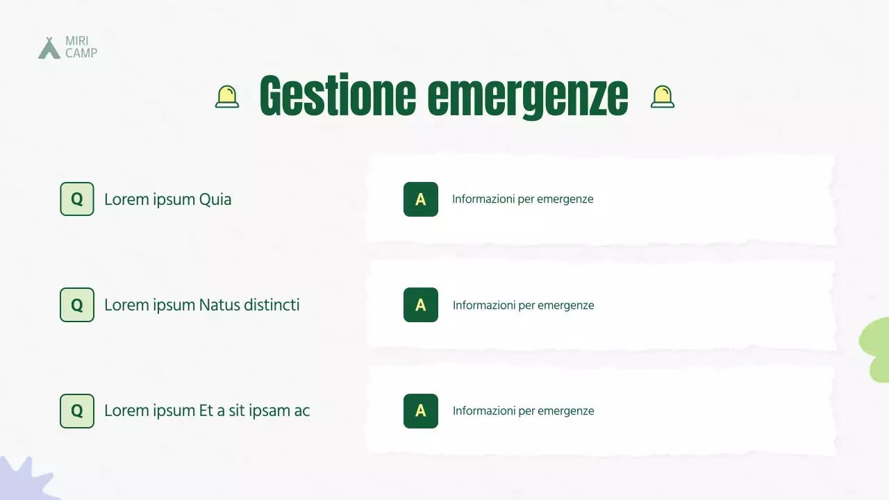 Guida ai campeggi estivi nel verde
