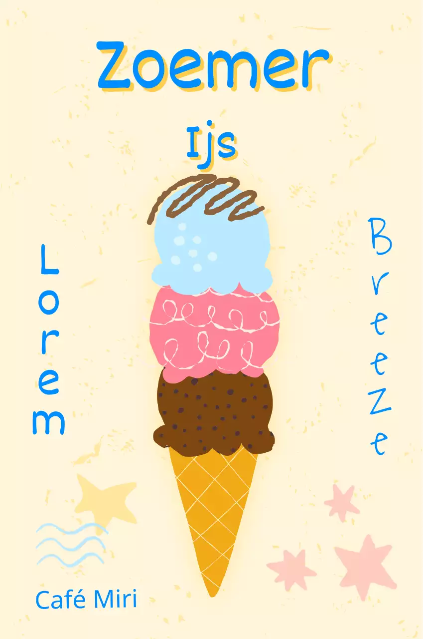 Cool zeeijs bewegwijzering