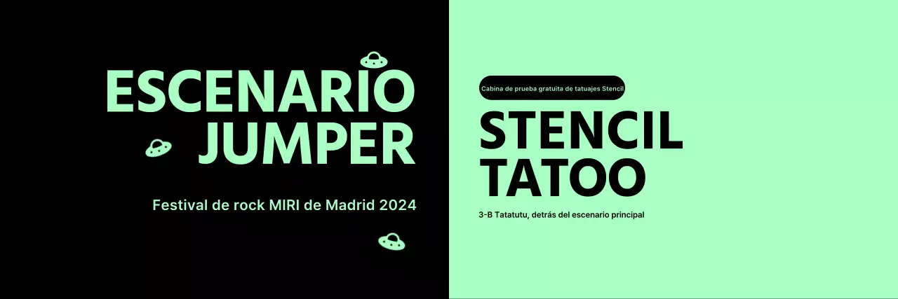 Concepto de festival en dos tonos: negro y pastel