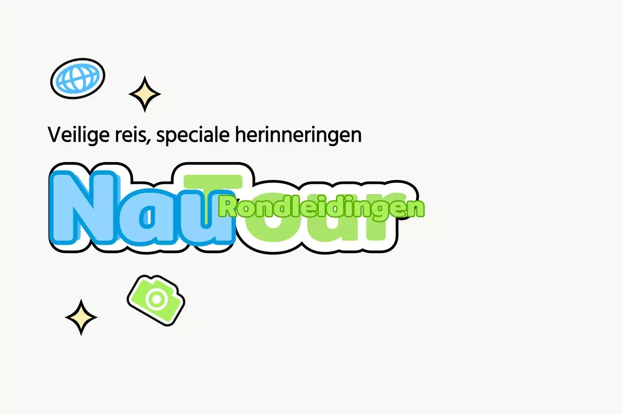 Ontwerp een leuke reisgids met verschillende pictogrammen