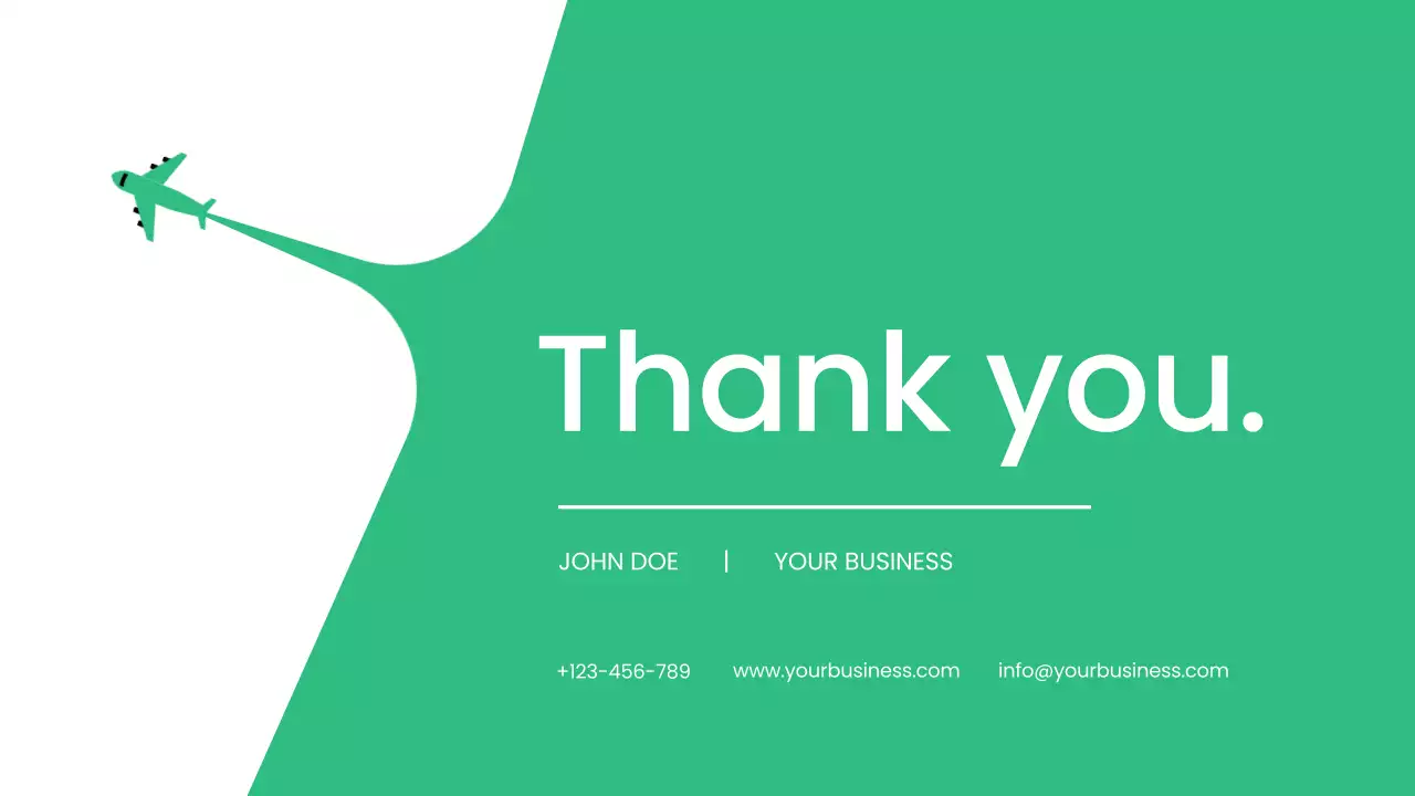 Green Modern Travel Presentation