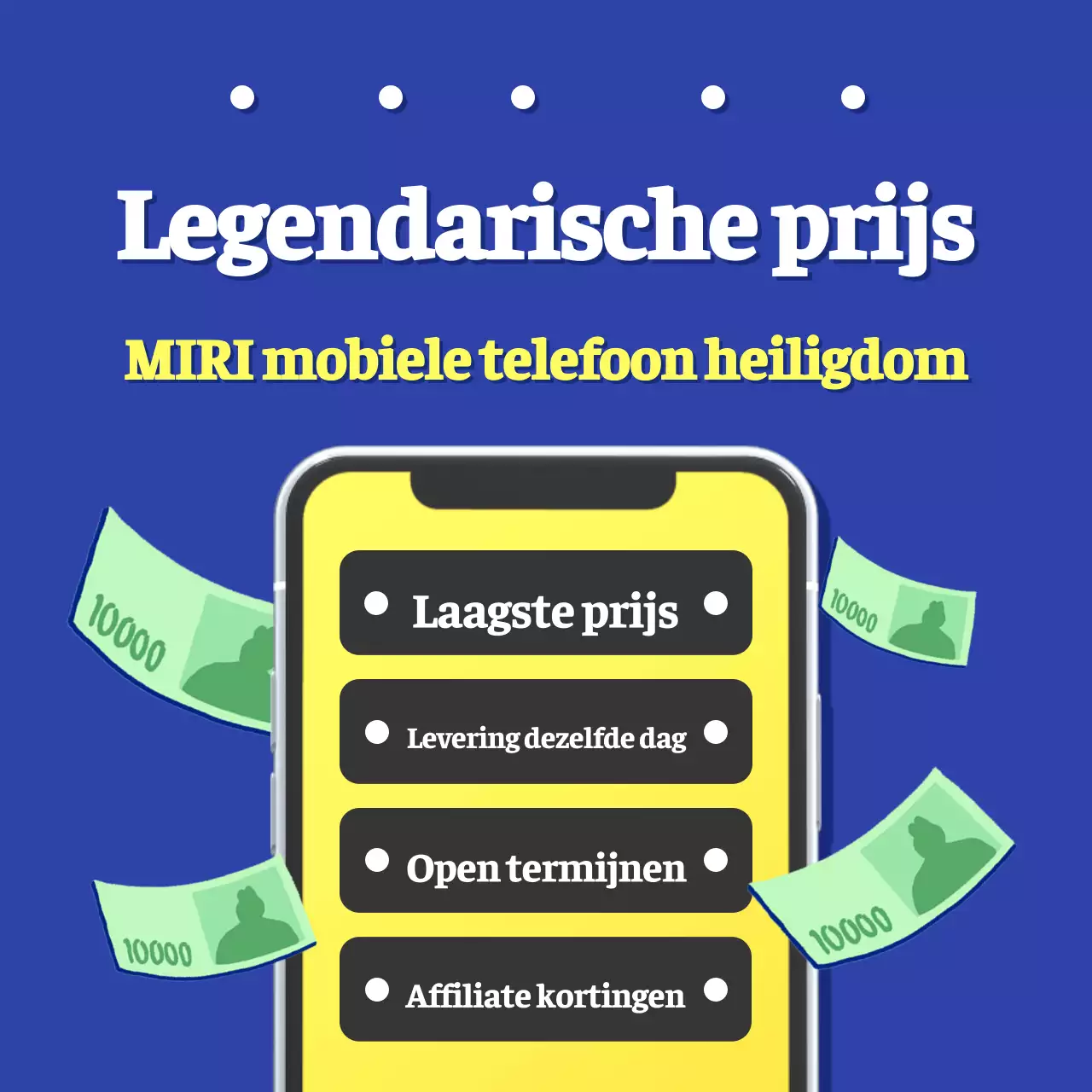 Promoot de laagste prijzen voor retro blauwe en gele mobiele telefoons