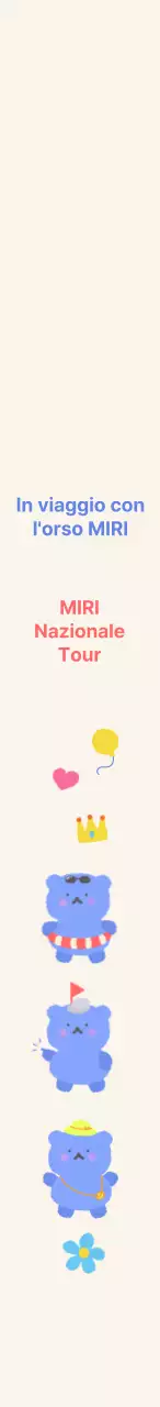 Un tour coccoloso con i personaggi degli orsacchiotti dipinti a mano