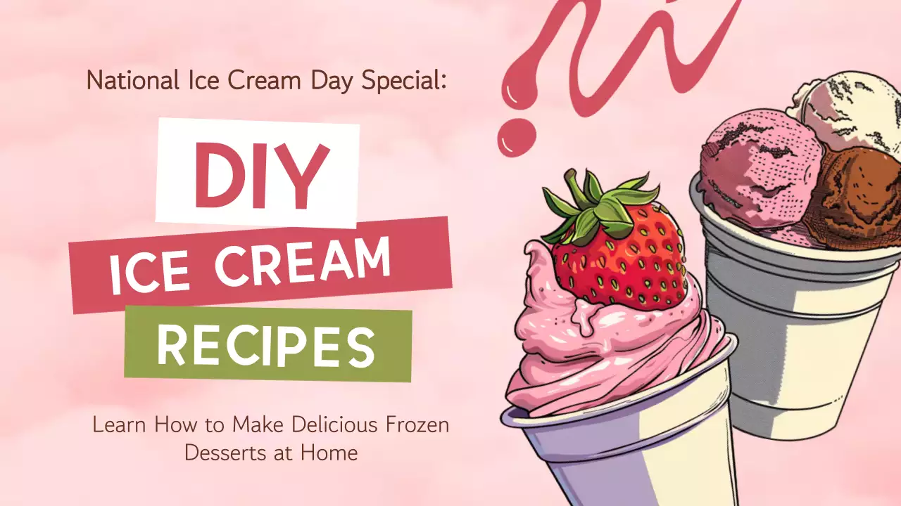 Pink Trendy Ice Cream Recipe YouTube Thumbnail