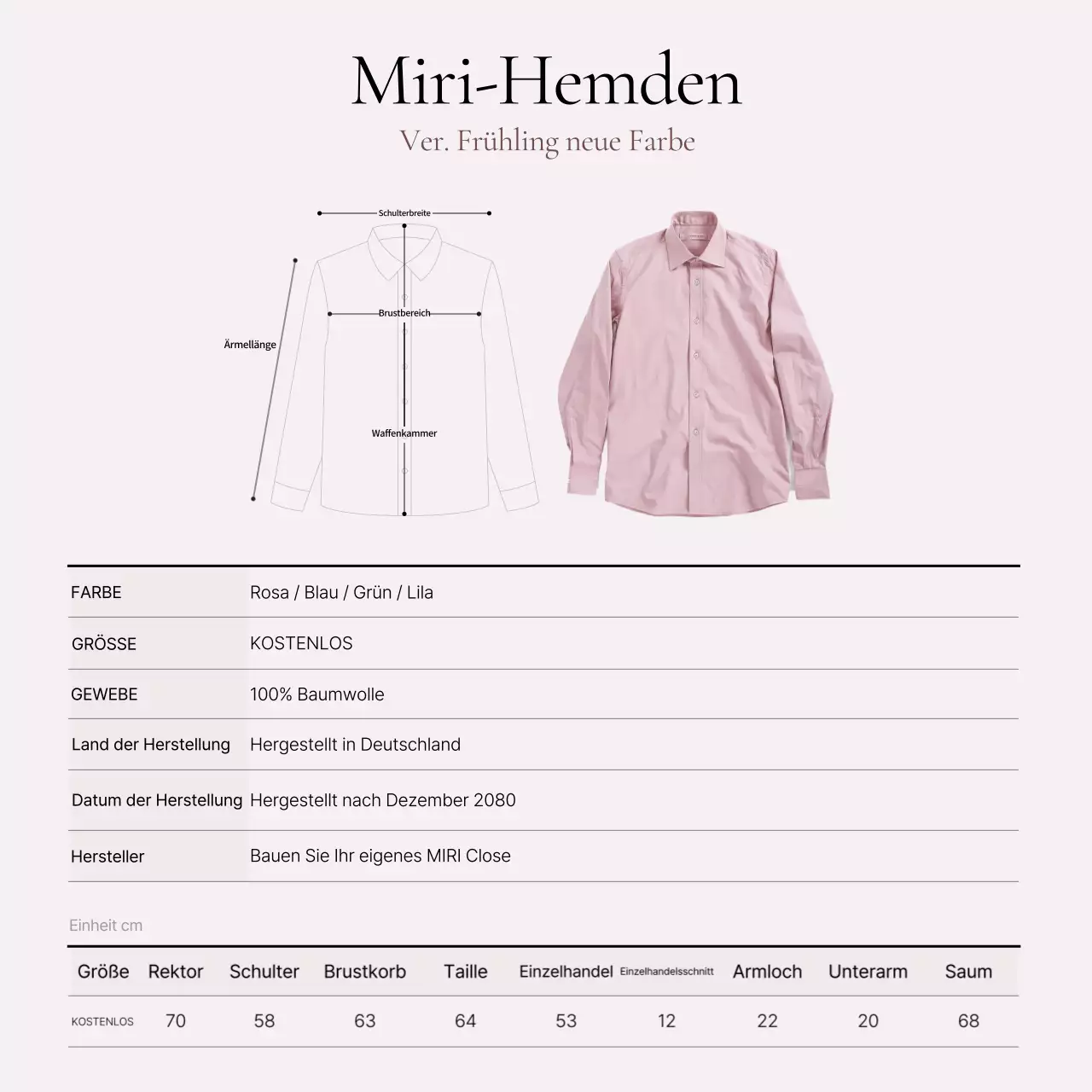 Förderung des trendigen Modetrends Rosa