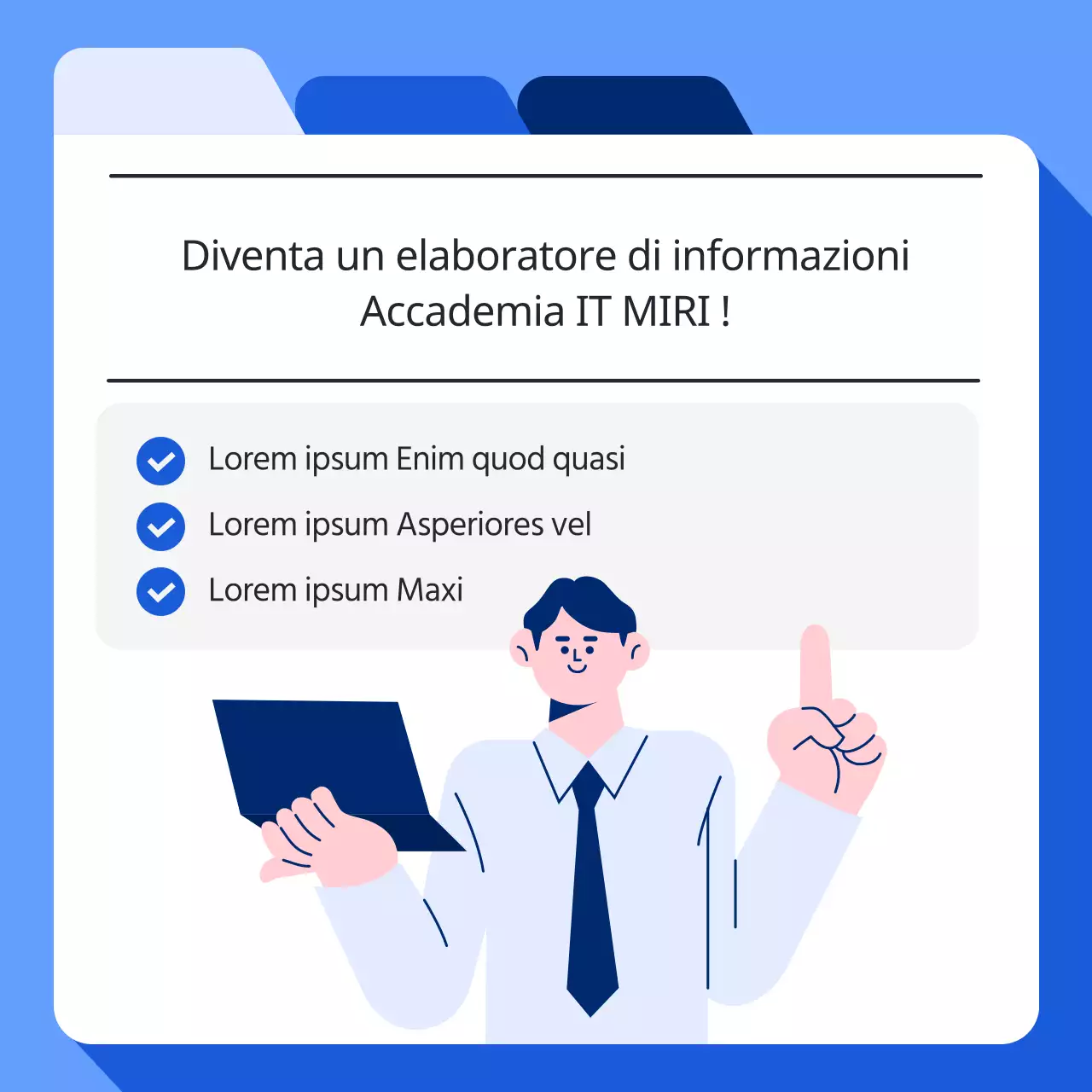 Informazioni sul corso di certificazione Blue's Simple Information Processor
