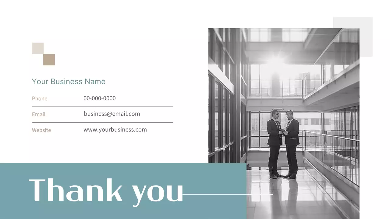 티엘 미니멀 비즈니스 프레젠테이션